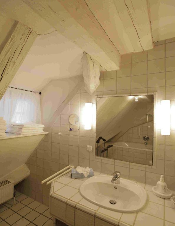 Hotel Weisses Ross Dinkelsbühl Esterno foto